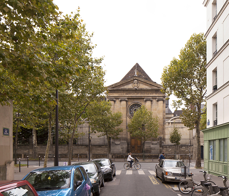 Projet urbain de Saint-Vincent-de-Paul, Paris : le bâtiment de l'Oratoire
