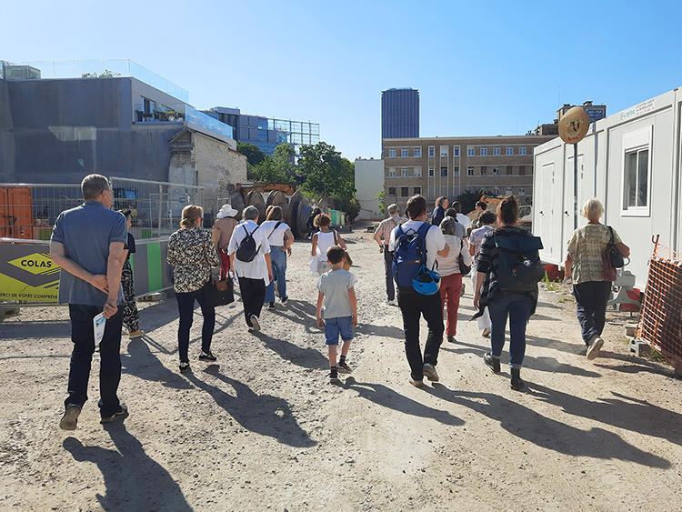 Projet Saint-Vincent-de-Paul / Visite de chantier juin 2022